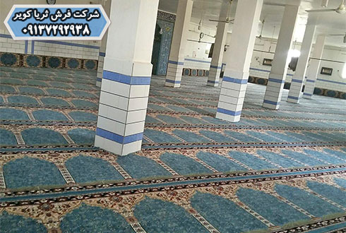 سجاده فرش مسجد محرابی - فرش سجاده ای کاشان