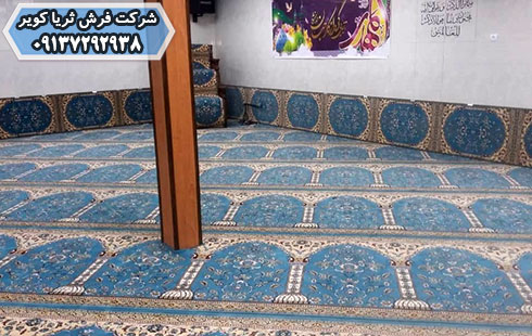 ابعاد پشتی مسجدی هم طرح فرش سجاده ای