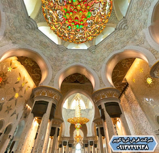مشخصات مسجد شیخ زاید ابوظبی