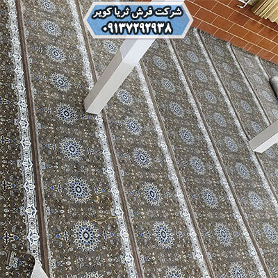 قالی مسجدی طرح تشریفاتی