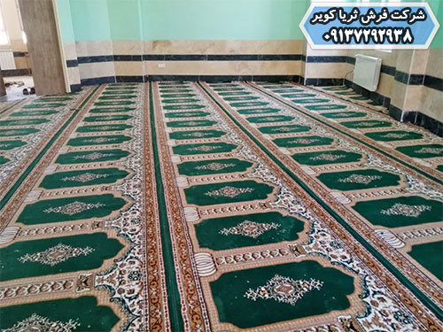 فرش ماشینی مسجدی طرح محرابی