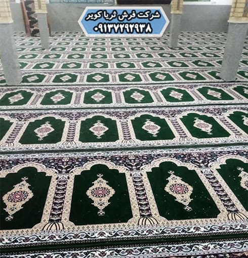 فرش مسجد طرح محرابی ساده