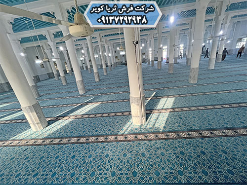 فرآیند تولیدی فرش مسجد