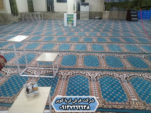 فرآیند تولید فرش مسجدی