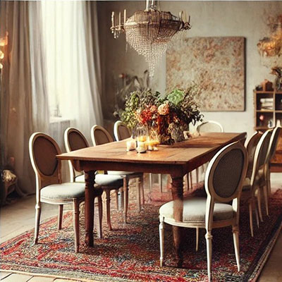 فرش وینتیج در دکوراسیون