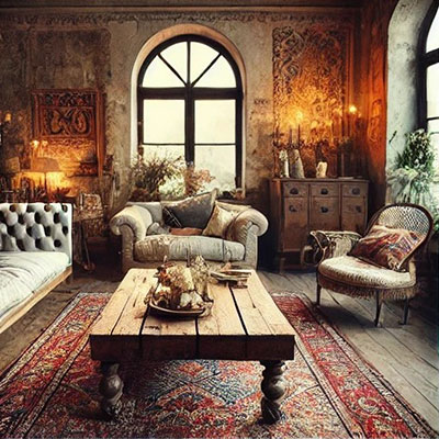 فرش وینتیج ماشینی و دستباف