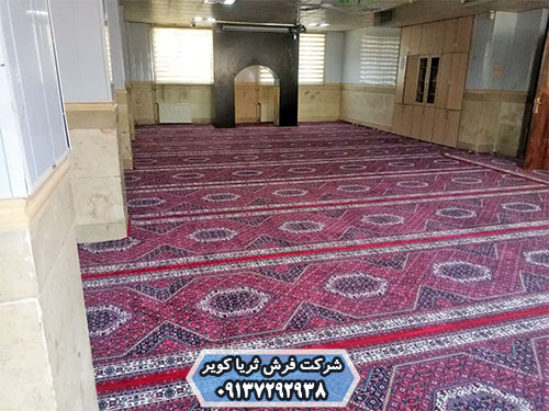 سجاده فرش طرح تشریفاتی دو حاشیه