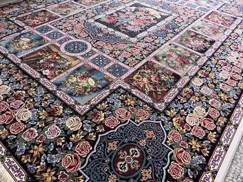 شیوههای بافت در هنر فرشبافی ایرانی