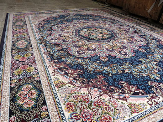 حفظ ماندگاری رنگ فرش