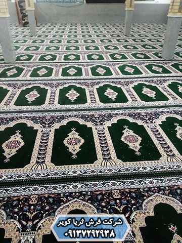 طرح محرابی فرش برای سالن نماز