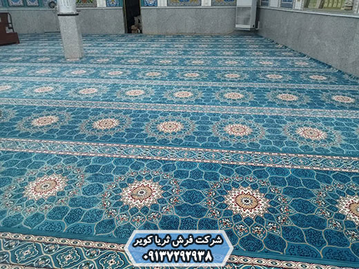 فرش سجاده ای ماشینی کاشان